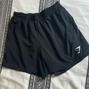 Black Gymshark Athletic Shorts